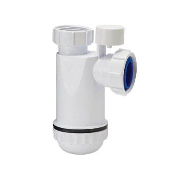 Polypipe Wp45Pv - Bottle Trap 32mm. 75mm Seal Anti-Syphon. (WP45PV)