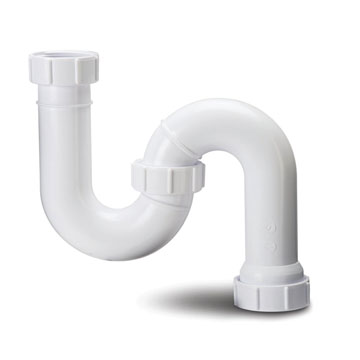 Polypipe WT56 Tubular Swivel Trap 32mm. 75mm Seal. (WT56)