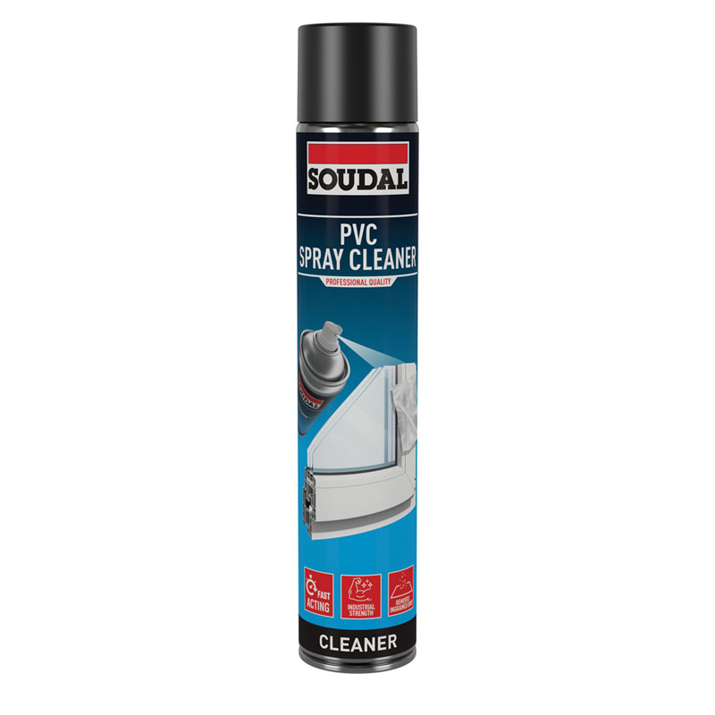 Soudal PVC Spray Cleaner 750ml