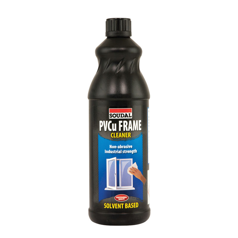 Soudal PVCu Frame Cleaner Solvent B. 1L