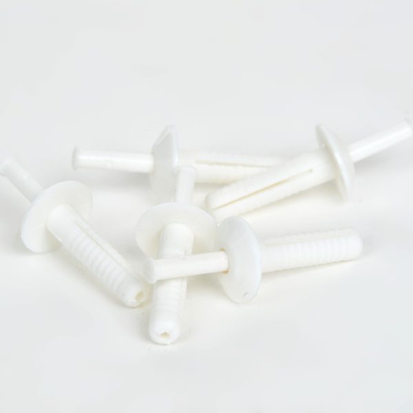 STORM Hygienic Cladding PVC Rivets - White