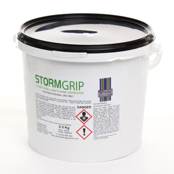 STORMgrip Hygienic Cladding 2-Part Adhesive - 6.5KG