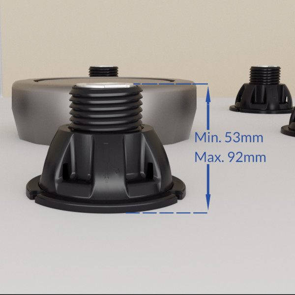 Bemis Shower Feet Bumper Kit (BSHOWERFKIT)