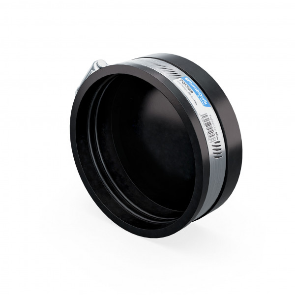 Fernco PlumbQwik PVC Flexible End Cap 80-89mm (3in) (FSPQC089)