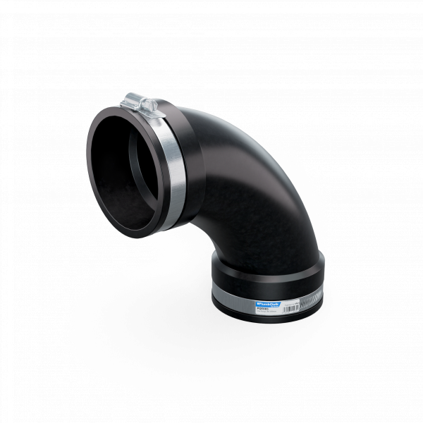 Fernco PlumbQwik PVC Flexible Elbow 80-89mm (3in) (FSPQE085)