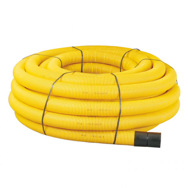 Naylor (gas) Twinwall Ducting - 50/63mm X 50M - Yellow (NTW6350YE)