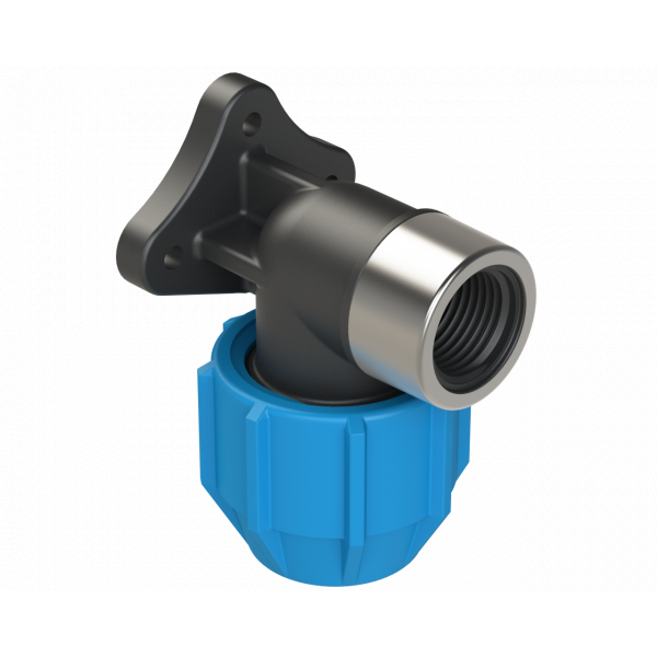 Polypipe 25mm X 3/4in PLASTIC BIBTAP WALL FLANGE (48325)