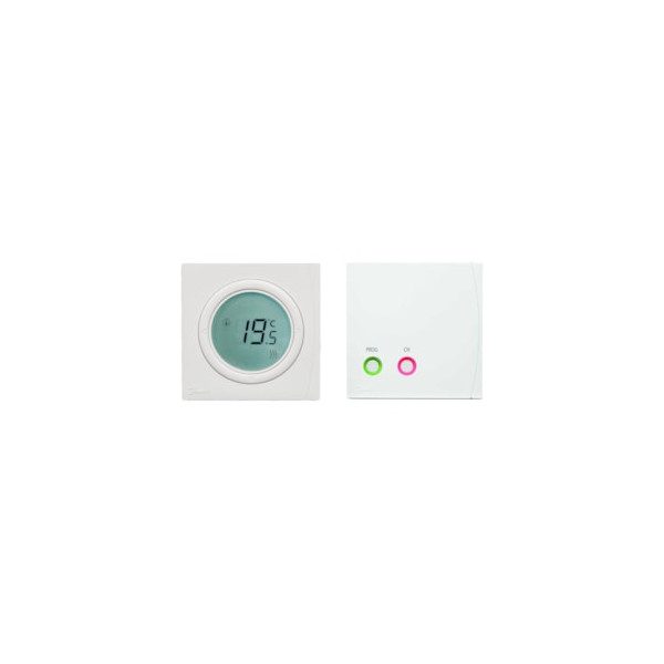 Danfoss Ret2001rf + Rx1-s, Digital RF Thermostat (DF087N6474)
