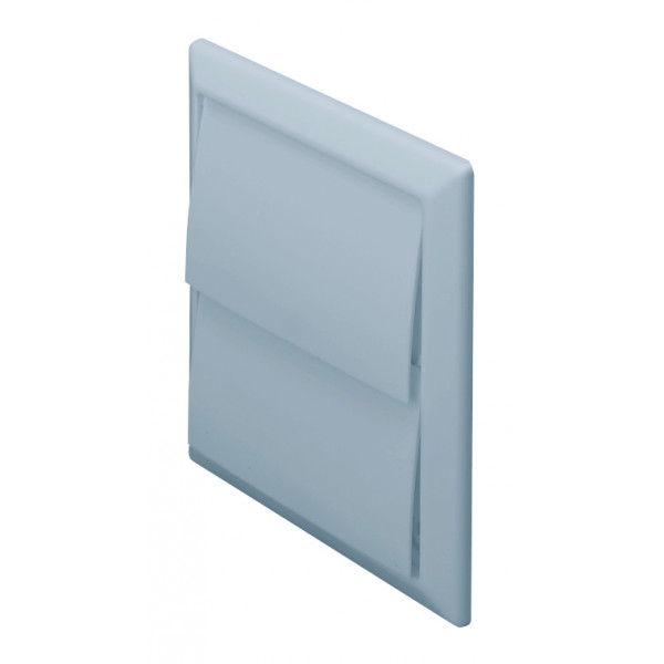 Domus 100mm Rigid Duct Outlet With Gravity Flaps - Grey (DV4900G)