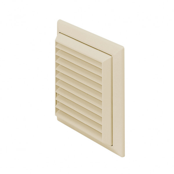 Domus 10mm Rigid Duct Outlet Louvered Grille - Cotswold (DV4904C)