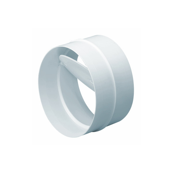 Domus Ep100 Round Straight Connector With Damper (DV494)