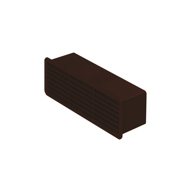 Domus Brick Size Grille Damper - Brown (DV501B)
