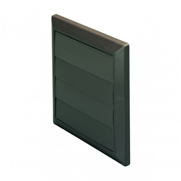 Domus 125mm Gravity Flaps - Brown (DV5900B)