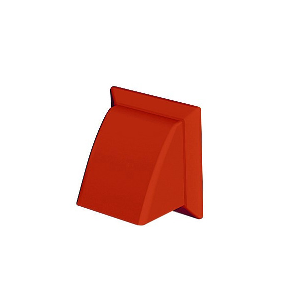 Domus 150mm Wall Cowl Round - Terracotta (DV6902T)