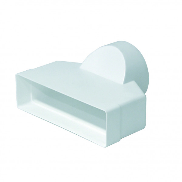 Domus 204x60mm to 4in Round Adaptor DD073 (DVDD073)