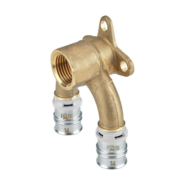 FRÄNKISCHE Alpex Double Wall Mounting Elbow 20 - 1/2in MS - 16 (FRDWMB201216)