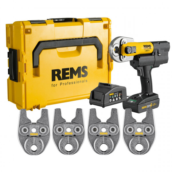 FRÄNKISCHE REMS Mini-press 22V F Jaws 16-20-26-32mm Jaws In L-boxx (FRREMSMINIF)