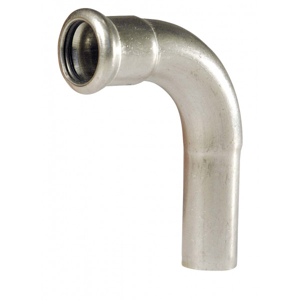 Watergas Stainless Steel 316 Press - Spigot Bend 90° - 54mm