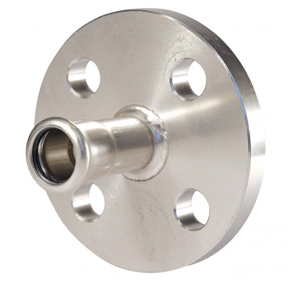 Watergas Stainless Steel 316 Press - Flange With Press Joint - 22 Pn