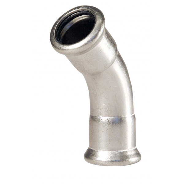 Watergas Stainless Steel 316 Press - Obtuse Bend 45° - 66.7mm