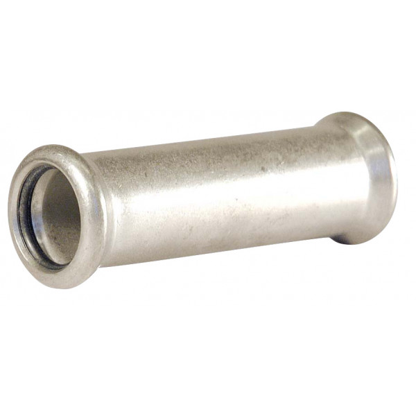 Watergas Stainless Steel 316 Press - Slip Coupling - 15mm