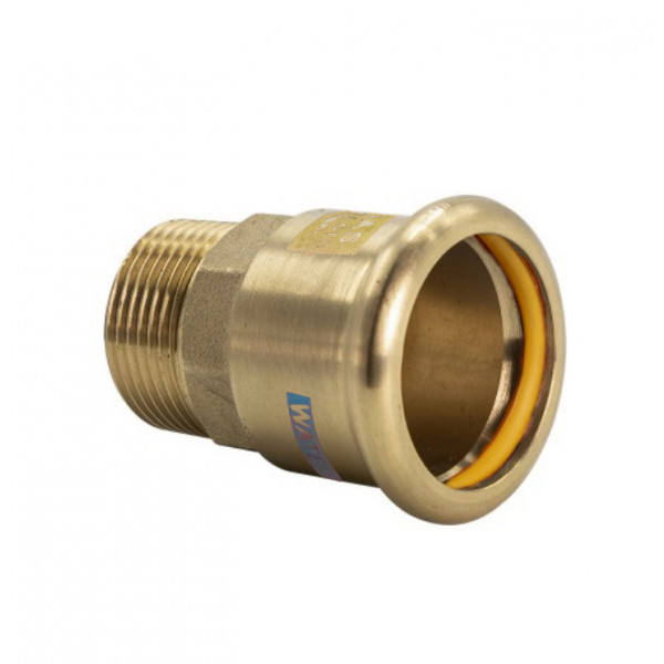 Watergas Copper Press - Male Adaptor - 54mm X 2"