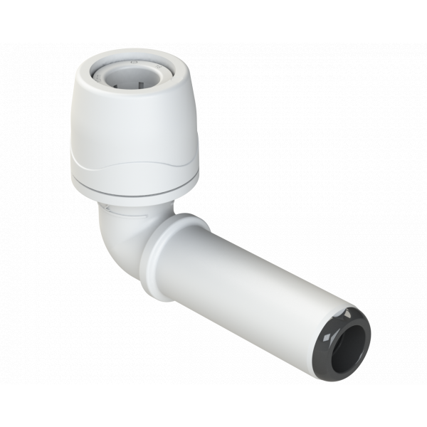 Polypipe POLYMAX15mm SPIGOT x 10mm SOCKET ELBOW (MAX101510)