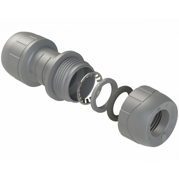 Polypipe 15mm Polyplumb St Coupler (10) (PB015)