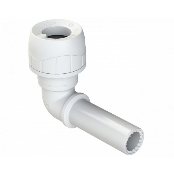 Polypipe Enhanced 15mm Polyplumb Spigot Elb (PB1015EW)