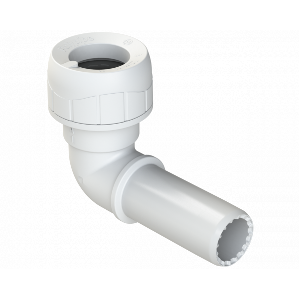 Polypipe Enhanced 22mm Polyplumb Spigot Elb (PB1022EW)