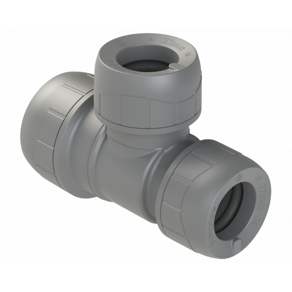 Polypipe 28 X 22 X 22 Polyplumb Br/er Tee (5 (PB1528)