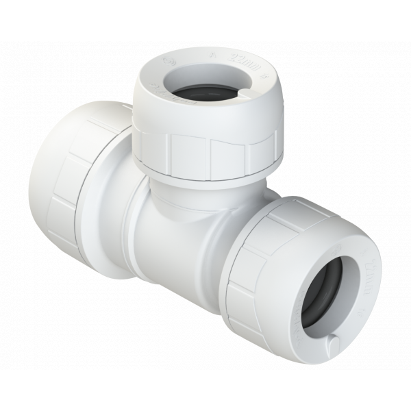 Polypipe Enhanced 28X22X22mm P/plumb Br/ert (PB1528EW)