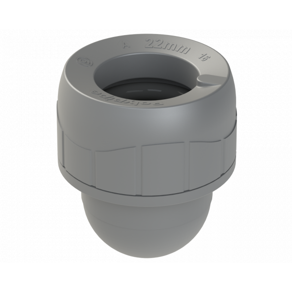 Polypipe 22mm Polyplumb Socket Blank End (10 (PB1922)