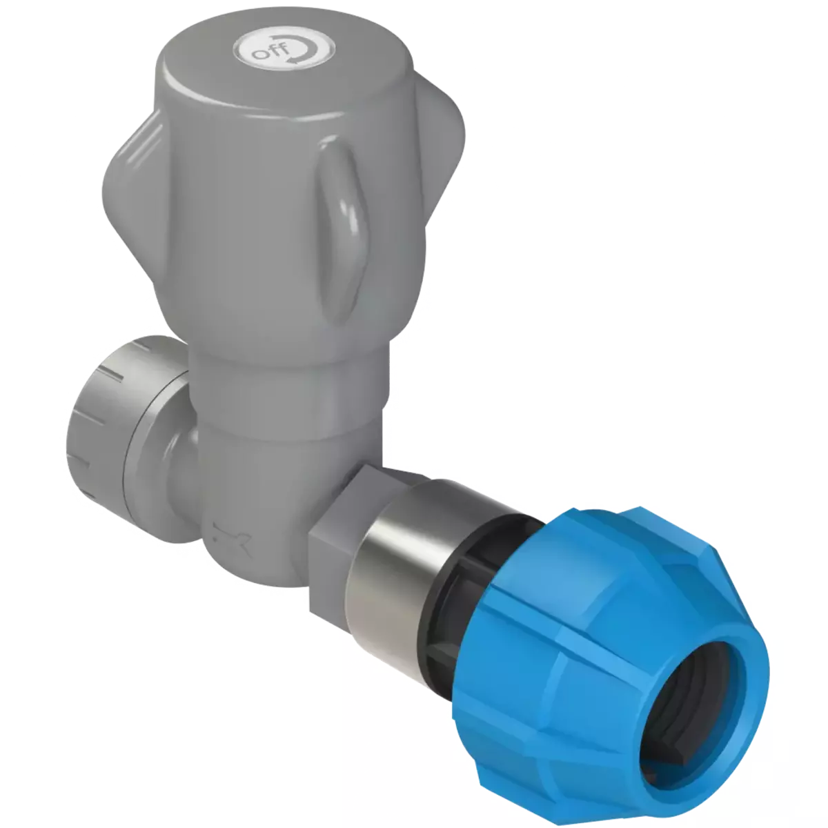 Polypipe 25 X 15 Polyplumb Stopcock (mdpe) ( (PB262515)