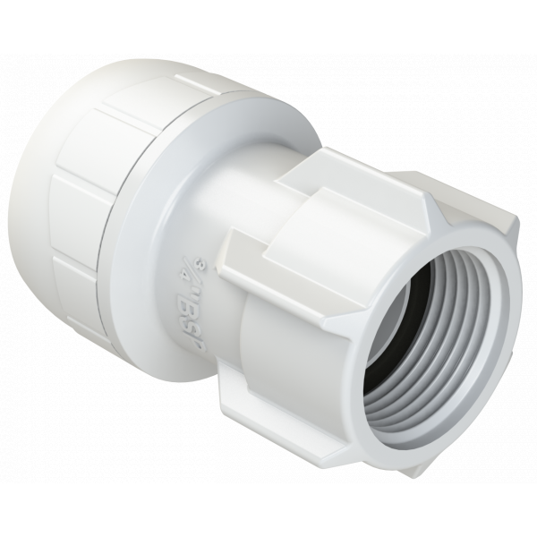 Polypipe Enhanced 22MMX3/4 Hand Tight Tap Con (PB2722EW)