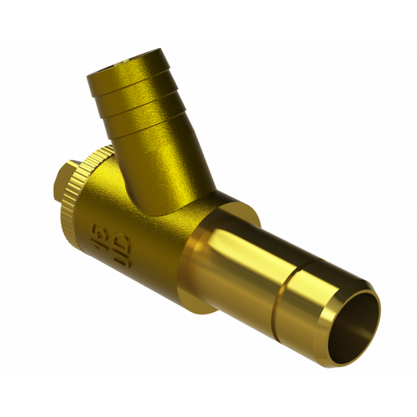 Polypipe 15mm Polyplumb Spigot Drain Cock (1 (PB3615)