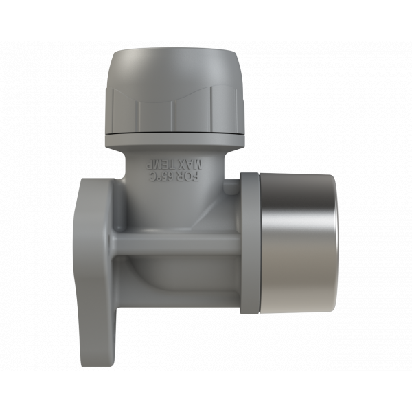 Polypipe 15 X 1/2in Wall Plate Elbow (5) (PB5315)