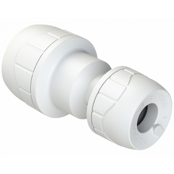 Polypipe Enhanced 15X10mm P/plumb Red Coupler (PB5815EW)