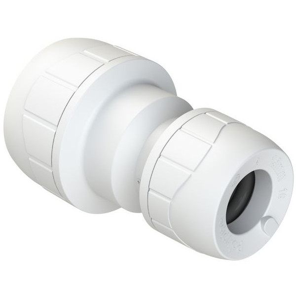 Polypipe Enhanced 22X10mm P/plumb Red Coupler (PB582210EW)