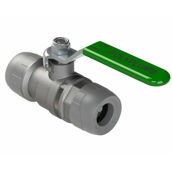 Polypipe 15mm Pplumb 1/4 Turn Ball Valve 5 (PB6715)