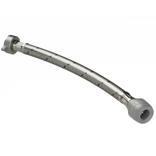 Polypipe 15mm X 3/4in Flex Hose Tap Connector (PB681534)
