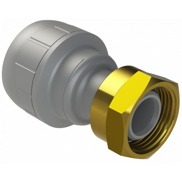 Polypipe 22 X 3/4in P/plumb St.tap Connector (PB722)