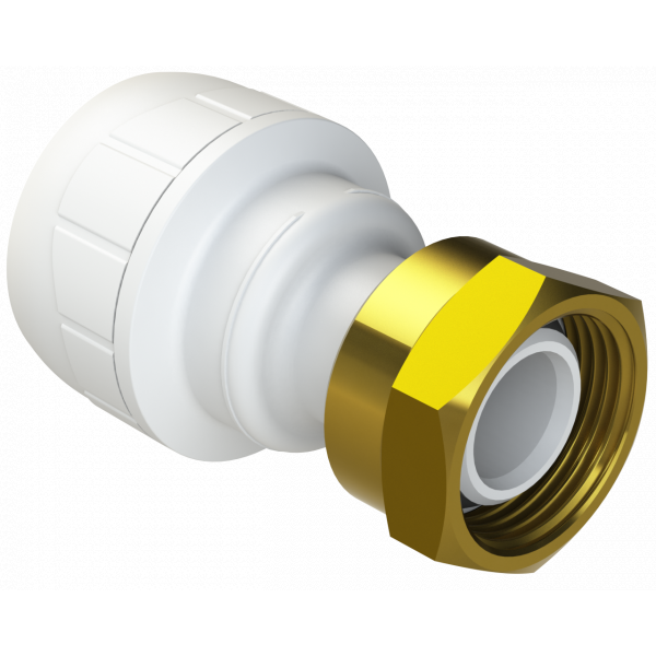 Polypipe Enhanced 22X 3/4 P/plumb Str Tap Con (PB722EW)