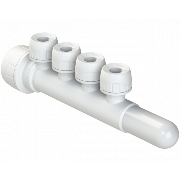 Polypipe Enhanced 22X10mm 4 Port Sckt/spig (PB7622104EW)