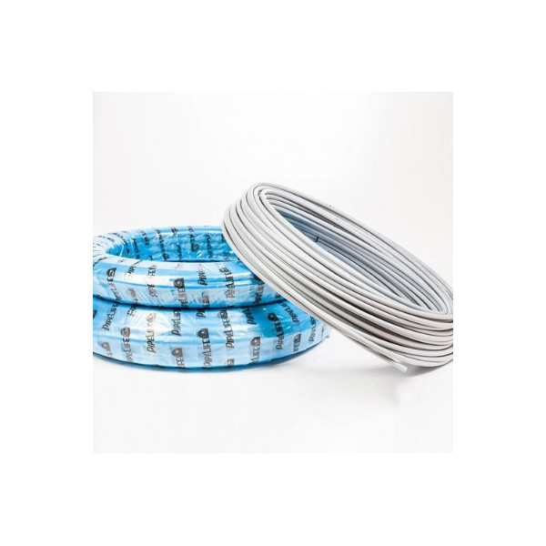 Pipelife 15mm X 100M Easylay (Polybutylene) Pipecoil - White