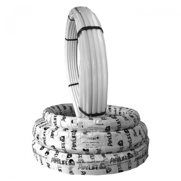 Pipelife PEX Barrier Pipe 28mm x 25M (PLPEX2528W)