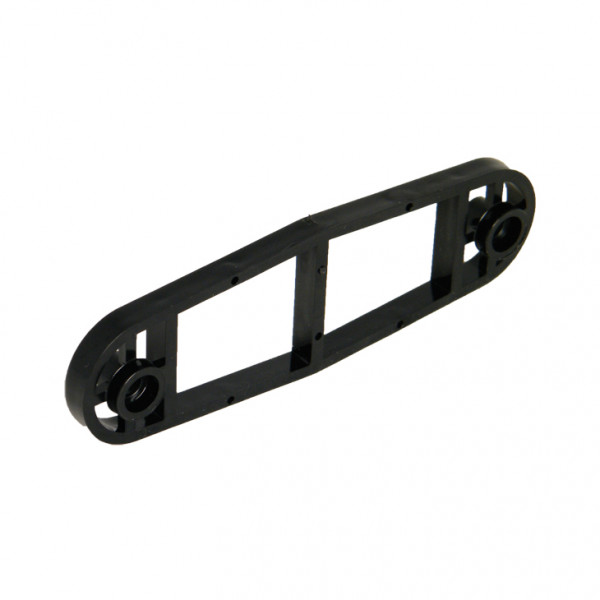 Floplast 8mm Round Downpipe (68mm) Spacer Bracket - Black (RC9B)