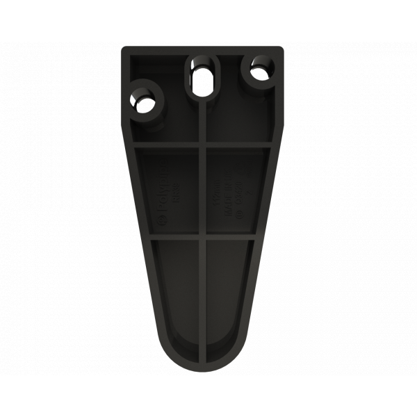 Polypipe 112mm Gutter Spacer Plate Black (10 (RR39B)