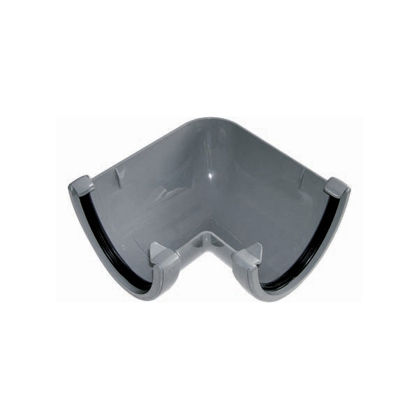 Floplast Hi Cap 90 Degree Angle - Grey (RAH1G)