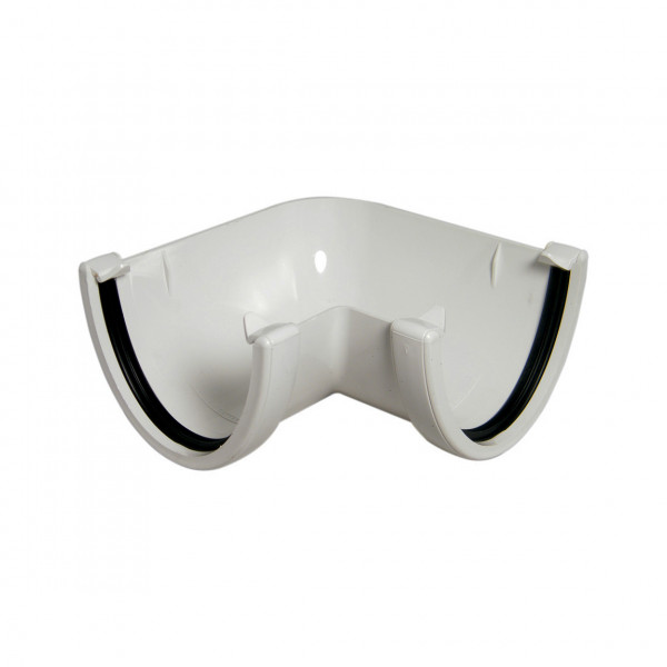 Floplast Hi Cap 90 Degree Angle - White (RAH1W)